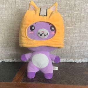 Yellow and Purple Kawaii Stuffed Animal